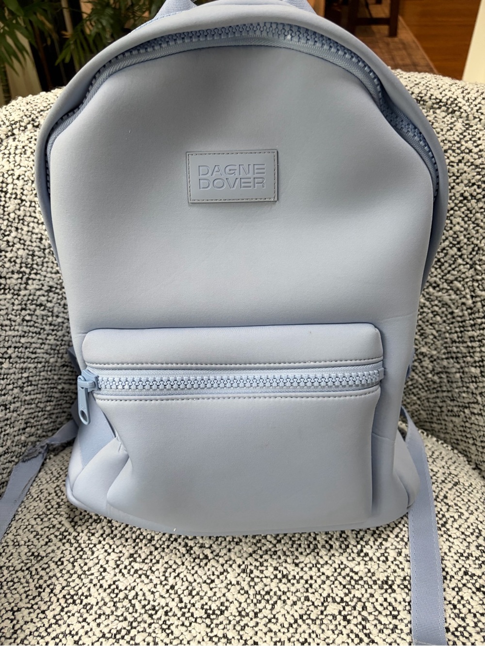 Dagne Dover Women’s Light Blue/Periwinkle Large Backpack